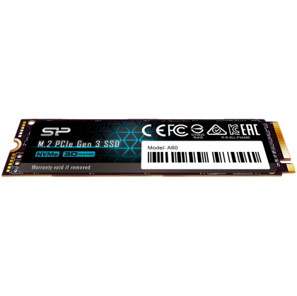 Silicon Power Ace - A60 2TB SSD PCIe Gen 3x4 PCIe Gen3 x 4 & NVMe 1.3, SLC Cache, HMB - Max 2200/1600 MB/s, EAN: 4713436129899