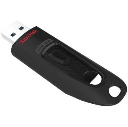 SanDisk Ultra 256 GB, USB 3.0 Flash Sürücü, 130 MB/s okuma, EAN: 619659125974