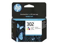 HP 302 original Ink cartridge F6U65AE UUS Tri-color