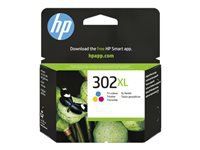 HP 302XL original Ink cartridge F6U67AE UUS Tri-color