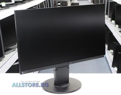 Eizo FlexScan EV2450, 23.8" 1920x1080 Full HD 16:9 Stereo Speakers + USB Hub, Black, Grade B