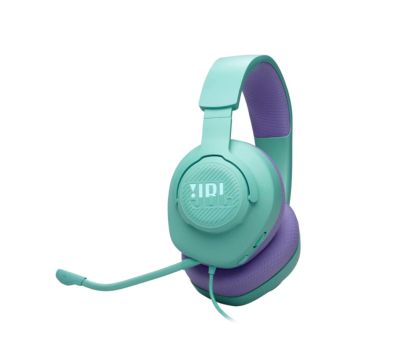 Headphones JBL QUANTUM 100M2 CYN Wired over-ear gaming headset with detachable mic and mute option