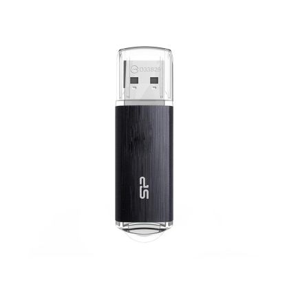 USB stick SILICON POWER Blaze B02, 64GB, USB 3.2 Gen 1, Black