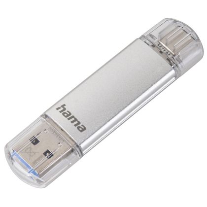 USB памет HAMA Тип USB-C/ USB-A 3.0 Laeta, 16GB, 40Mb/s