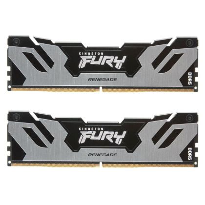 Памет Kingston Fury Renegade Silver 32GB(2x16GB) DDR5 6000MHz KF560C32RSK2-32