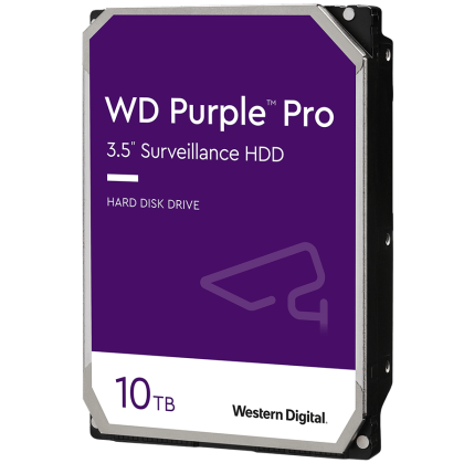 HDD AV WD Purple Pro (3.5'', 10TB, 256MB, 7200 RPM, SATA 6 Gb/s)