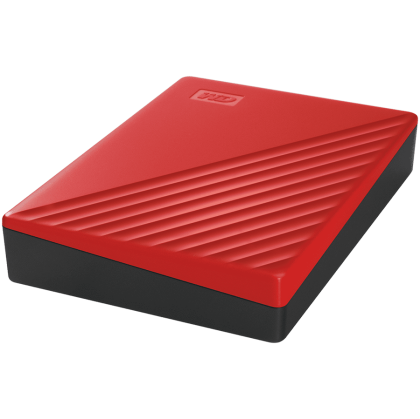 HDD External WD My Passport (4TB, USB 3.2) Red