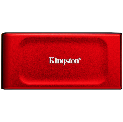 Kingston SSD 2TB XS1000 Red External USB 3.2 Gen 2 Portable Solid State Drive, EAN: 740617341782