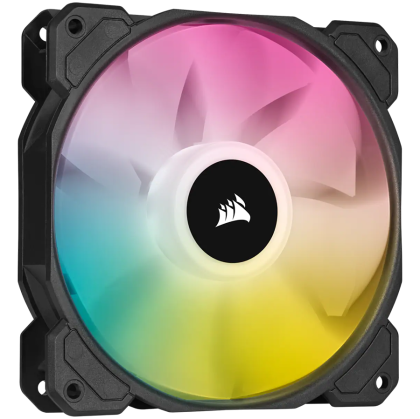 Corsair SP Series, SP140 RGB ELITE, 140mm RGB LED Fan with AirGuide, Single Pack, EAN:0840006636663