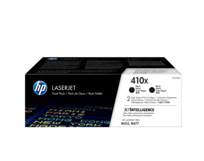 Консуматив HP 410X 2-pack High Yield Black Original LaserJet Toner Cartridges