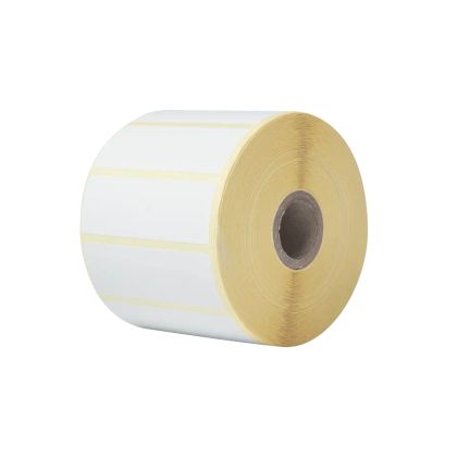 Консуматив Brother BDE-1J026076-102 White Direct Thermal Die-Cut Label Roll, 76mm x 26mm (Order Multiples of 8)