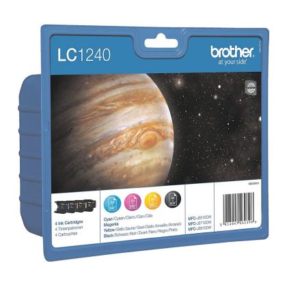 Консуматив Brother LC-1240 BK/C/M/Y Value Bonus Pack Ink Cartridge for MFC-J6510/J6910