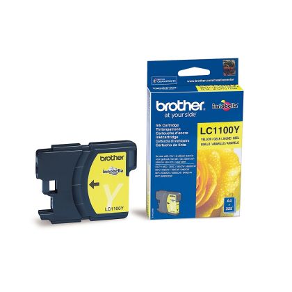 BROTHER LC-1100 ink cartridge yellow standard capacity 7.5ml 325 pages 1-pack