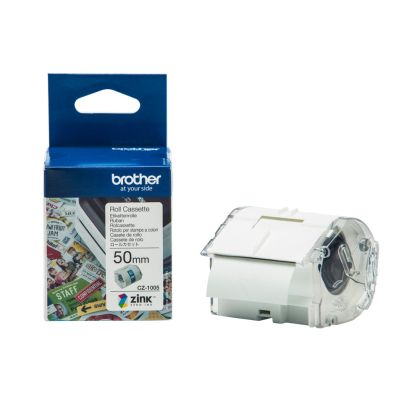 Consumable Brother Continuous Paper Tape (Full colour, Ink-free 50mm)