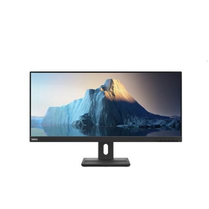 Монитор Lenovo ThinkVision E29w-20 29", IPS, WLED, 2560x1080, AG, 4ms, 90Hz, 300 cd/m2, 1000:1, Speakers 3Wx2, Tilt, Swivel, Height Adjust Stand, HDMI, DP