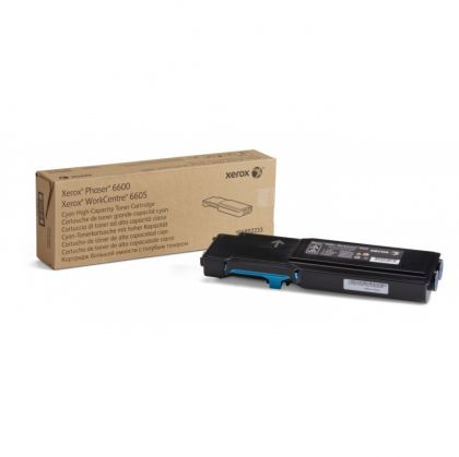 Consumable Xerox Phaser 6600/WorkCentre 6605 Cyan High Capacity Toner Cartridge, DMO