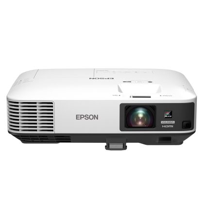 Мултимедиен проектор Epson EB-2250U, 3LCD, WUXGA (1920 x 1200), 16:10, 5 000 lumen, 15 000:1, Gigabit ethernet, WLAN (optional), VGA, HDMI (2x), 4.8 kg, 60 months/8 000h, lamp: 60 months/1 000h