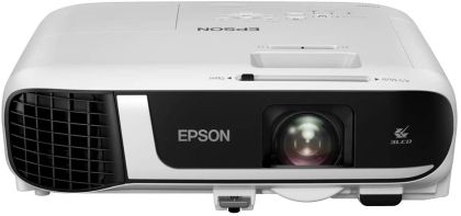 Мултимедиен проектор Epson EB-FH52, Full HD 1080p (1920 x 1080, 16:9) 240Hz Refresh, 4 000 ANSI lumens, 16 000:1, VGA, HDMI, USB, WLAN, Speakers, 36 months, Lamp: 36 months or 1 000 h, White