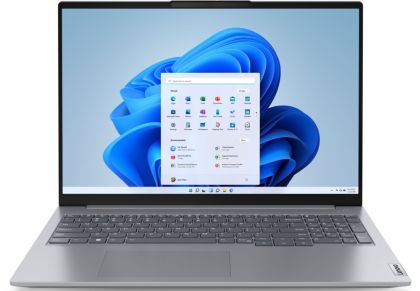 Лаптоп Lenovo ThinkBook 16 G6 AMD Ryzen 7 7730U (2.0GHz up to 4.5GHz,16MB), 32GB (16+16) DDR5 3200MHz, 1TB SSD, 16" WUXGA (1920x1200) IPS AG, AMD Radeon Graphics, 1080p&IR Cam, WLAN, BT, Backlit KB, FPR, Arctic Grey, DOS, 3Y