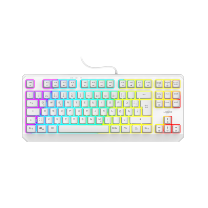 uRage "Exodus 220 TKL" Gaming Keyboard, white