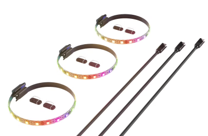 3-Pack RGB Strips HYTE LS10 - 330 mm