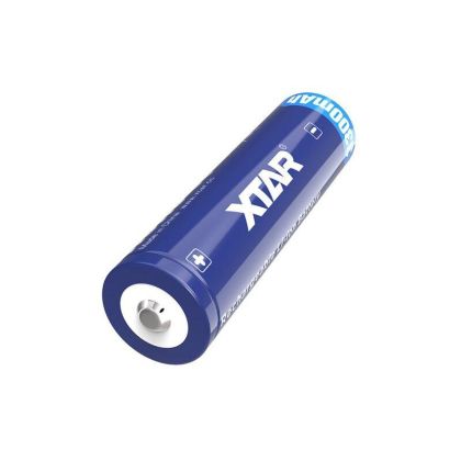 Rechargeable Battery XTAR 18650  for torches with protection, 3300mAh, Li-ion