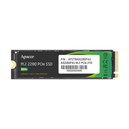 Apacer SSD M.2 PCIe AS2280P4U, 2TB - AP2TBAS2280P4U-1