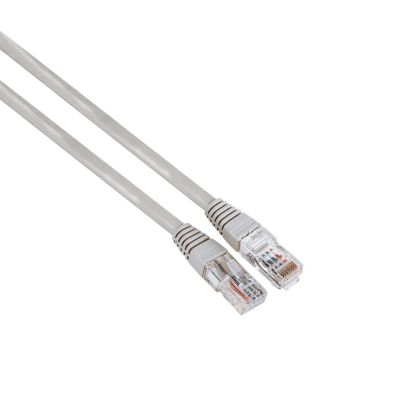 Network Cable HAMA CAT 5e, UTP, RJ-45 - RJ-45, 5 m, Standard, Grey