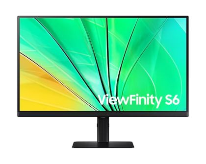 Монитор Samsung 27D600 27" IPS LED, 2560x1440, 350 cd/m2, PBP, PIP, USB-C 90W, 3xUSB 3.0, Display Port 1.4, 2xHDMI 2.2, Black