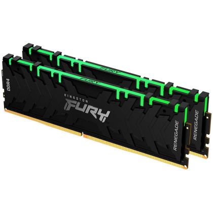 Kingston 32GB 3600MT/s DDR4 CL16 DIMM (Kit of 2) 1Gx8 FURY Renegade RGB EAN: 740617338225