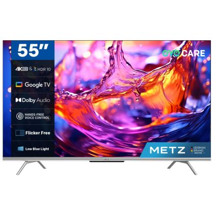 Телевизор METZ 55MUD7000Z, 55"(139 см), LED Smart TV, Google TV, UHD, Черен