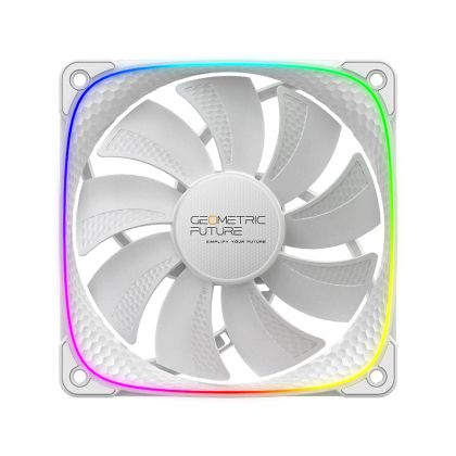 Geometric Future Squama 2503R, REVERSE Fan, 120mm, ARGB, White