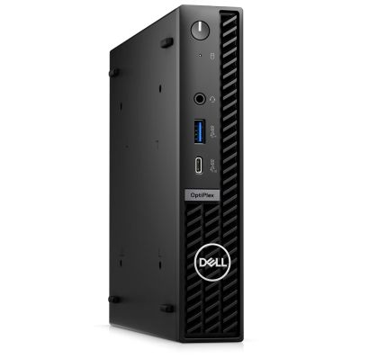 Desktop computer Dell OptiPlex 7020 MFF, Intel Core i3-12100T (12MB Cache, 4 cores, up to 4.1 GHz), 8GB DDR5, 1X8GB, 5600, 512GB SSD PCIe NVMe M.2, Intel Integrated Graphics, Wi-Fi 6E, Bulgarian Keyboard&Mouse, Ubuntu, 3Y PS