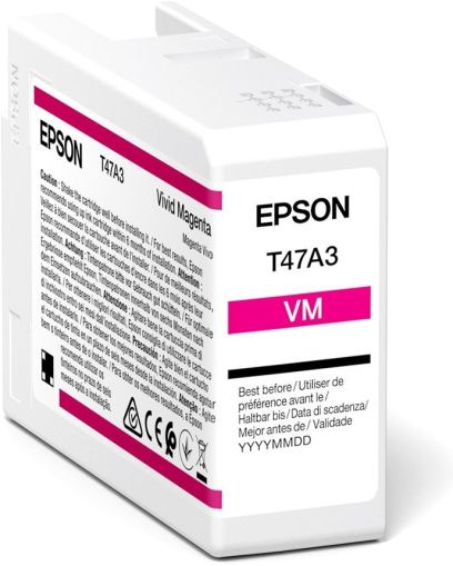 Consumable Epson Singlepack Vivid Magenta T47A3 UltraChrome Pro 10 ink 50ml