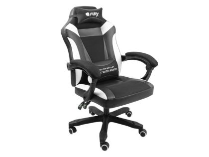 Scaun Fury Scaun Gaming Avenger M+ Negru-Alb