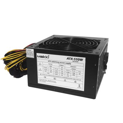 Makki PSU 550W PFC Version 2 - MAKKI-ATX-550V2