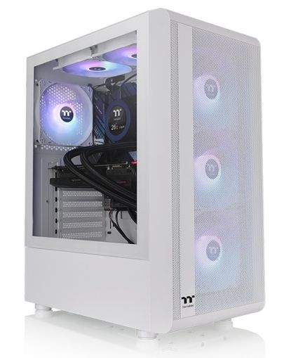 Кутия за компютър Thermaltake S200 TG Snow