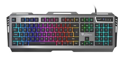 Клавиатура Genesis Gaming Keyboard Rhod 420 Rgb Backlight Us Layout