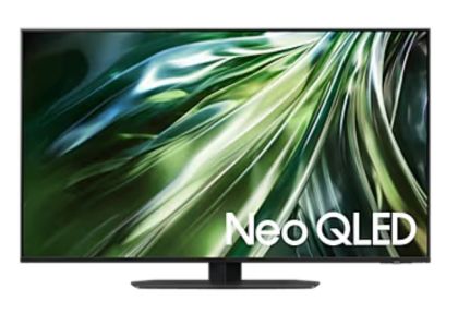 Телевизор Samsung 43" 43QN90D AI 4K QLED, SMART, Wi-Fi, Bluetooth 5.2, 3xHDMI, 2xUSB, Silver