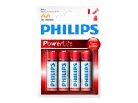 PHILIPS POWERLIFE LR6 AA 4-BLISTERS