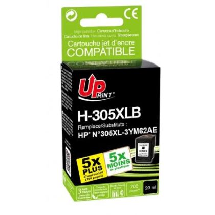 Ink cartridge UPRINT, HP 305XL, 3YM62AE, Black