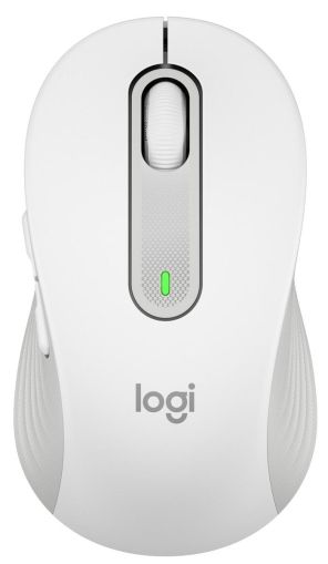 Безжична Мишка Logitech Signature M650 L for Business, Бяла