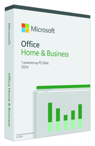 Program product Microsoft Office Home and Business 2024 Bulgarian EuroZone 1 License Medialess