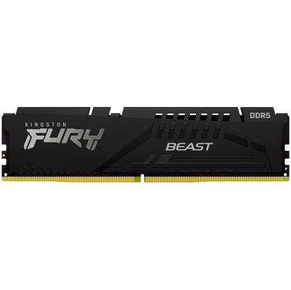 Kingston 64GB 6400MT/s DDR5 CL32 DIMM (Kit of 2) FURY Beast Black XMP, EAN: 740617342796