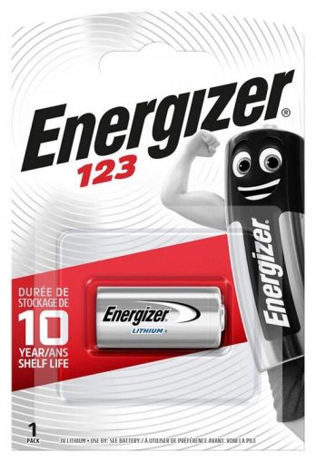 Baterie ENERGIZER CR123 Photo, Litiu, 3V, blister 1buc