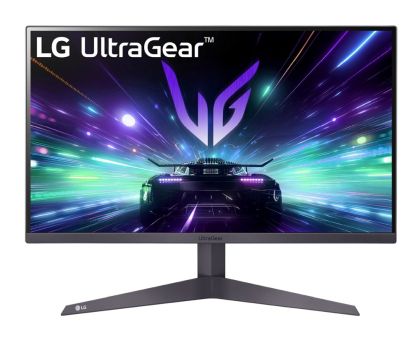 Монитор LG 24GS50F-B, UltraGear 24" VA, AG, 1ms MBR, 180Hz, 5ms GtG, 3000:1, 250cd/m2, Full HD 1920x1080, HDR10, AMD FreeSync, HDMI, DisplayPort, Headphone Out, Black Stabilizer, Tilt, Black