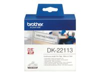 BROTHER P-Touch DK-22113 transparent continuous length film 62mm x 15.24m