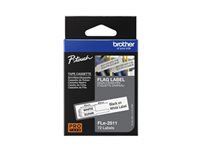 BROTHER FLe-2511 Black on White Flag Tape for Brother P-touch D800W P900W P950NW