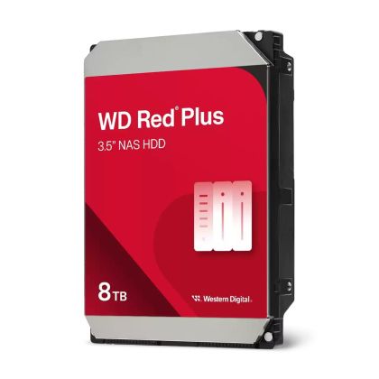 Western Digital Red Pro 8TB NAS, 3.5", 256MB, 5640RPM, WD80EFPX