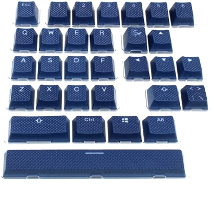 Ducky Navy 31-Keycap Set Rubber Backlit Double-Shot US Layout